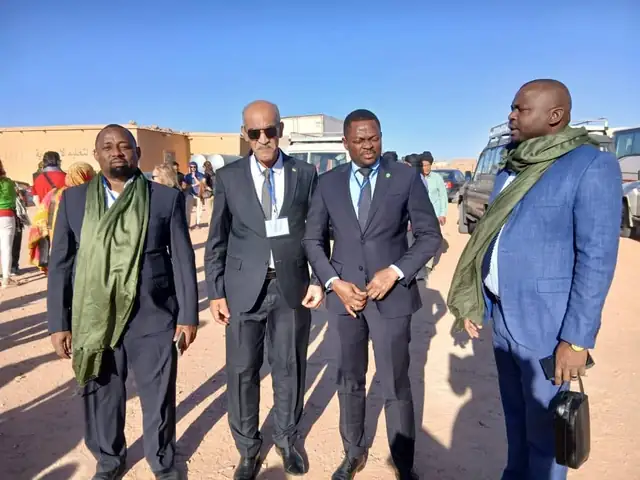 Rencontre avec l’ambassadeur de Tanzanie, en présence du ministre tanzanien de la Santé