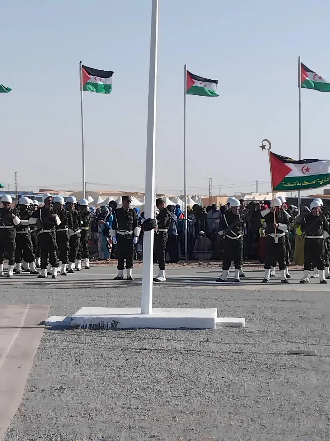 تكتل الحصن المتين يشارك في إحياء الذكرى الخمسين لإعلان الجمهورية العربية الصحراوية الديمقراطية بأوسرد
