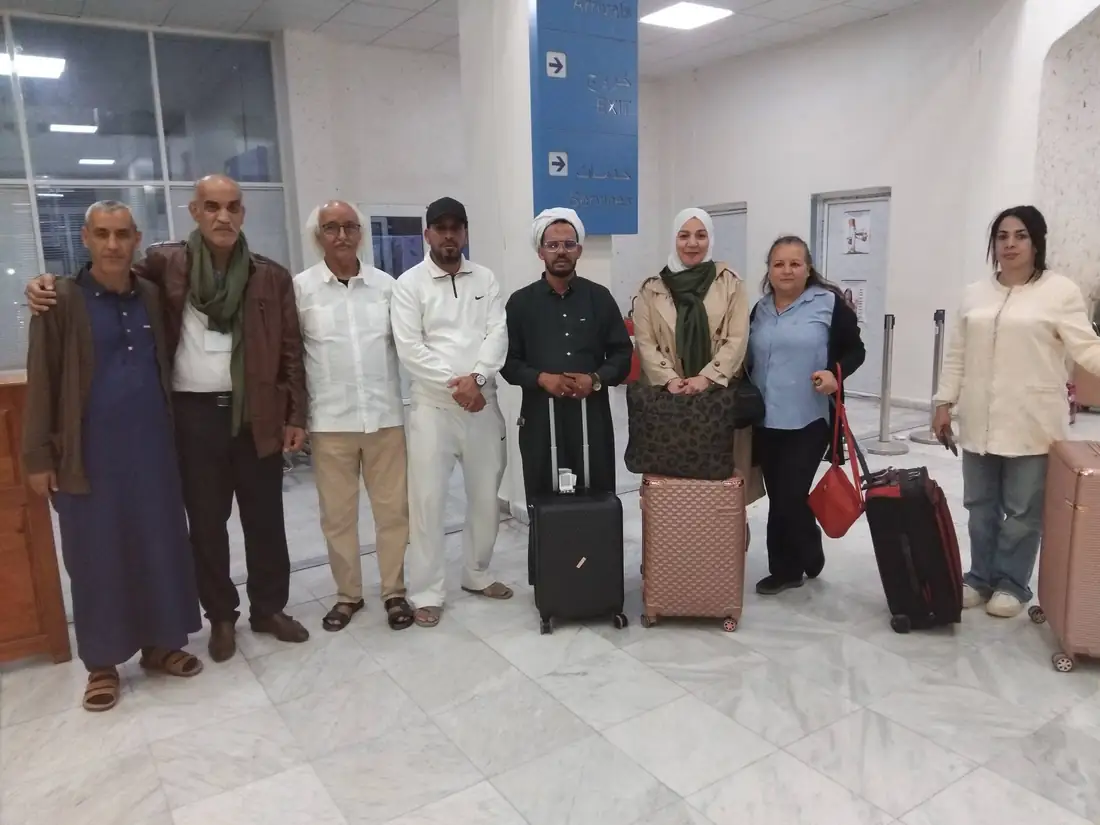 Hisn Al-Mateen Bloc’s Tindouf coordinator and office welcome the Bloc president