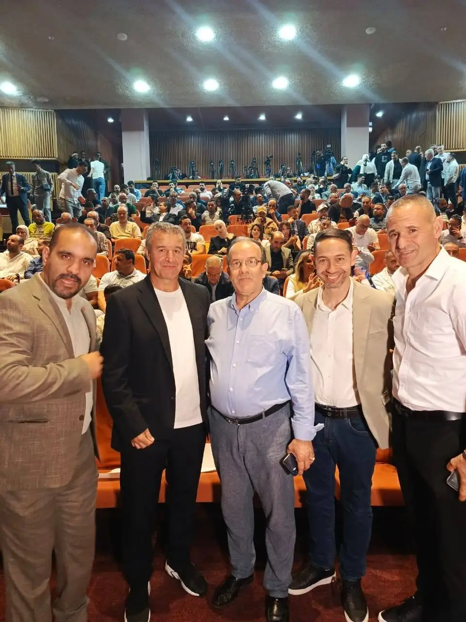 Salah Tiza et Fateh Kessas au gala du meilleur joueur du championnat algérien 2025-2026